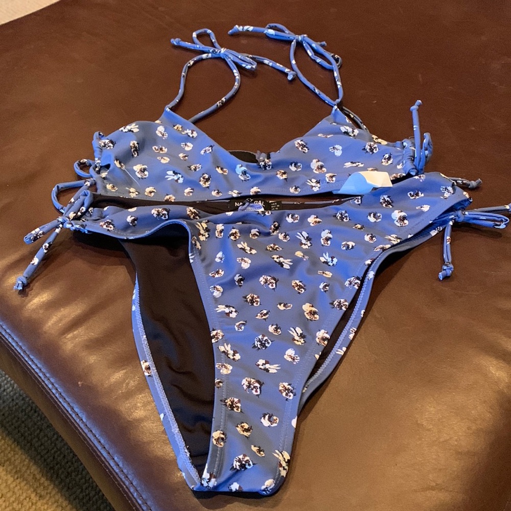 2 piece bikini by NastyGal in multiple colors.